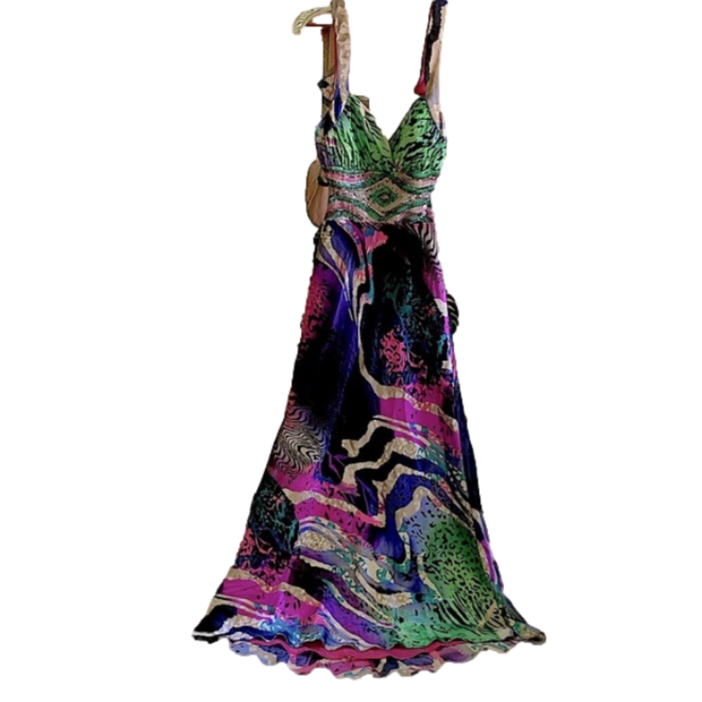 NV Couture Long Prom Dress